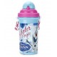 Disney Frozen Magic 500 ml Water Bottle, Blue Pink